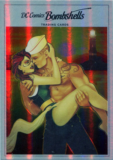 DC Comics Bombshells Rainbow Foil Board Variant Parallel H11 Base Chase Card