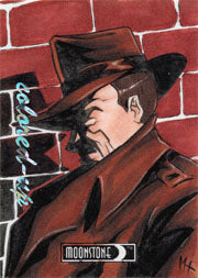 Moonstone Maximum Matt Heeb Colored Up Sketch Card