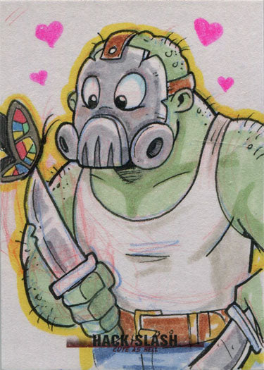 Hack/Slash Cute As Hell 5finity 2019 Sketch Card by Adam Hicks V4