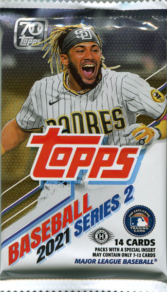 Topps 2021 Series 2 Baseball Factory Sealed Hobby Pack