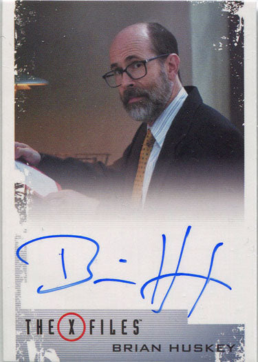 X-Files Season 10 & 11 Autograph Card Brian Huskey as Reggie Murgatroyd