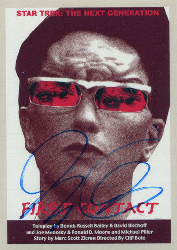 Star Trek TNG Portfolio Prints S1 Base JOA89 Juan Ortiz Autograph Parallel Card