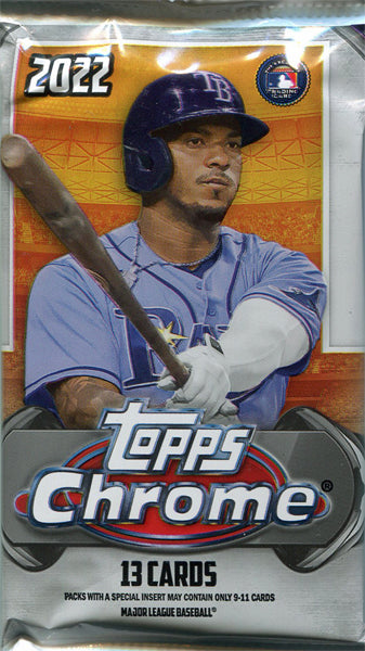 2022 Topps Chrome Baseball HTA Jumbo Pack