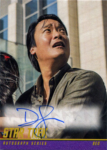 Star Trek Beyond Classic Autograph Card Doug Jung as Ben