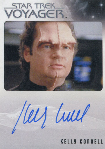 Star Trek Voyager Heroes & Villains Autograph Card Kelly Connell as Sklar