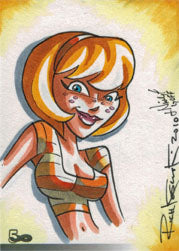 The Female Persuasion Sketch Card by Rich Koslowski & Nicole Goff V2