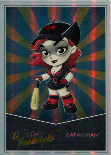DC Comics Bombshells Rainbow Foil Variant L07 Batwoman Lil Chase Card