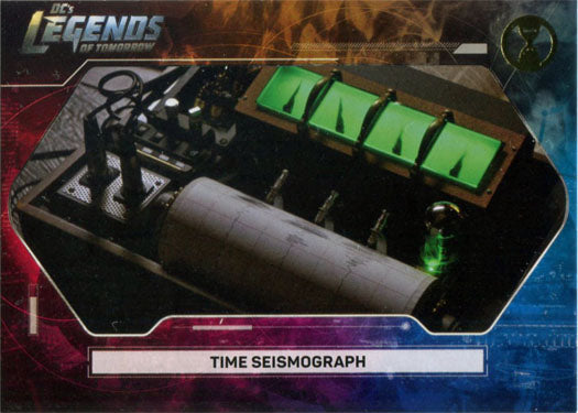 DCs Legends of Tomorrow Rip Hunter Deco Foil Legendary Objects Parallel Card L1