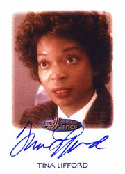 Women of Star Trek Autograph Card by Tina Lifford