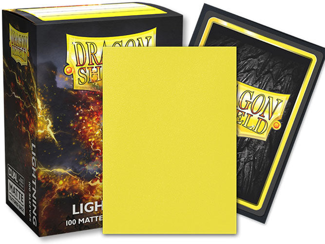 Dragon Shield Matte DUAL Sleeve - 'Lightning' 100ct