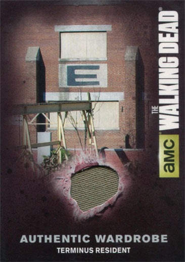 Walking Dead Season 4 Part 1 M10.2 Wardrobe Card Terminus Resident