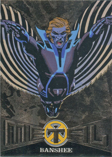 X-Men 2018 Fleer Ultra Metal Blasters Chase Card MB10 Banshee