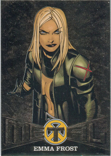 X-Men 2018 Fleer Ultra Metal Blasters Chase Card MB18 Emma Frost