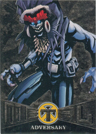 X-Men 2018 Fleer Ultra Metal Blasters Chase Card MB27 Adversary