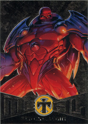 X-Men 2018 Fleer Ultra Metal Blasters Chase Card MB49 Red Onslaught