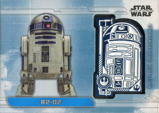 Star Wars Rise Skywalker Commemorative Medallion Card MC-R2 R2-D2