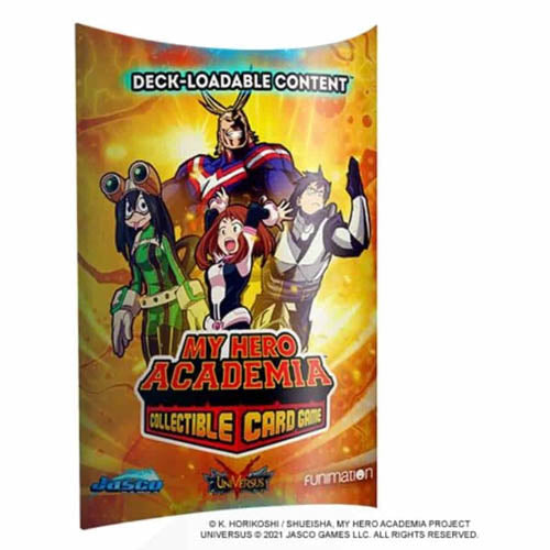 My Hero Academia CCG Deck Loadable Content