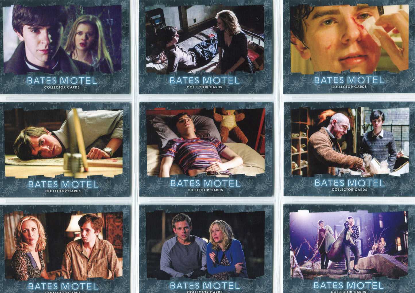 Bates Motel Making of Norman Bates Complete 9 Chase Card Set M1 to M9