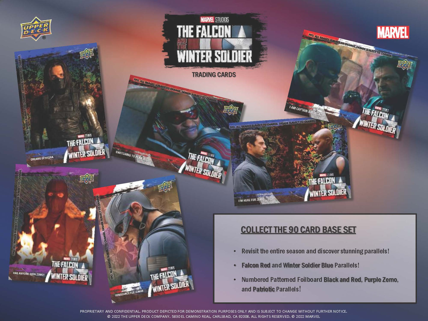2023 Upper Deck Marvel The Falcon and the Winter Soldier Hobby