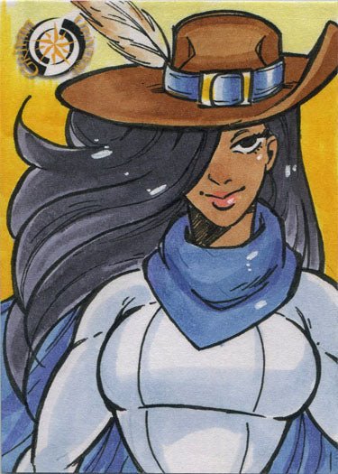 Grimm Universe 5finity 2018 Sketch Card by Kat Maus V1