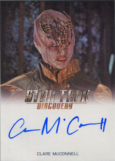 Star Trek Discovery Season 1 Autograph Card Clare McConnell as Dennas (FB)