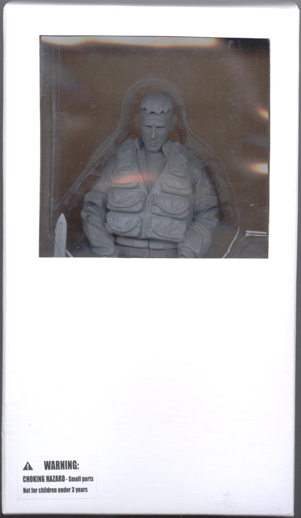 Stargate SG1 Series 3 Unpainted White Box Cameron Mitchell Action Figure