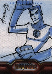 Iron Man 2 Movie Sketch Card by Hanie Mohd of Mr Fantastic