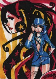 Mixtape 5finity JAM DE Sketch Card by Hanie Mohd