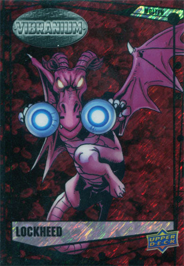 Marvel Vibranium Molten Parallel Base 08 Chase Card 101/299 Lockheed