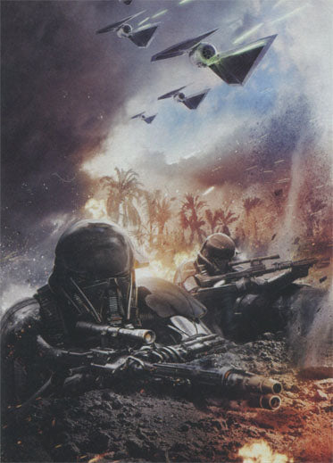 Star Wars Rogue One Mission Briefing Montage Card 2 of 9 Imperial Assault