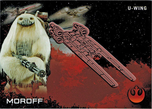 Star Wars Rogue One Series 1 Medallion Bronze U-Wing Moroff