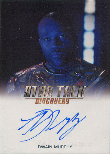 Star Trek Discovery Season 1 Autograph Card Dwain Murphy as Captain Maddox (FB)