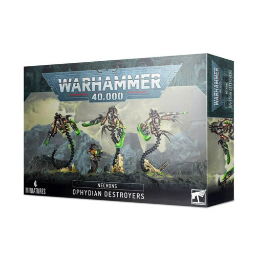 Warhammer 40k: Necrons - Ophydian Destroyers