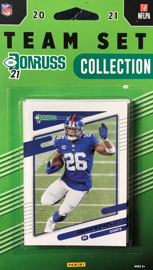 2021 DONRUSS NFL TEAM SET NEW YORK GIANTS