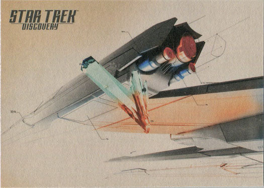 Star Trek Discovery Season 1 Opening Sequence Artwork Chase Card O4