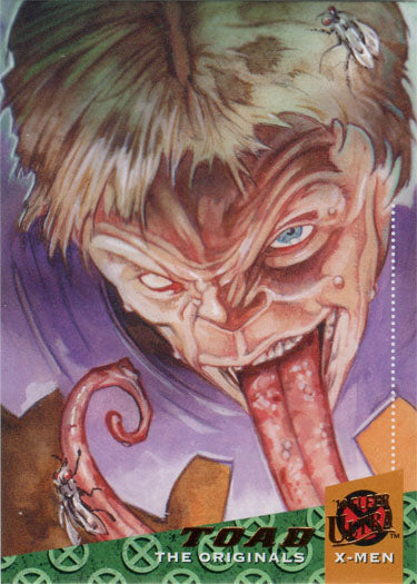 X-Men 2018 Fleer Ultra Originals Chase Card 08 Toad