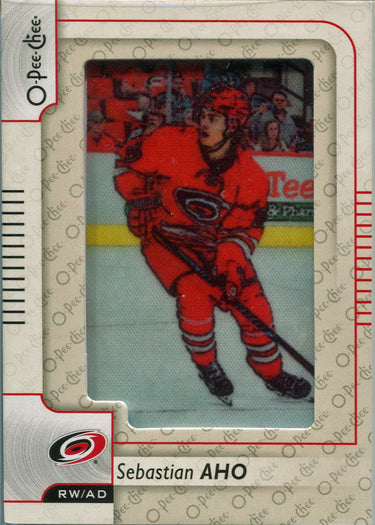 O-Pee-Chee Hockey 2017-18 Manufactured Patch Card P-6 Sebastian Aho