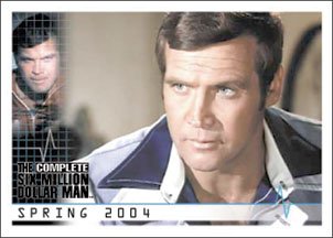 Complete Six Million Dollar Man P1 Promo Card