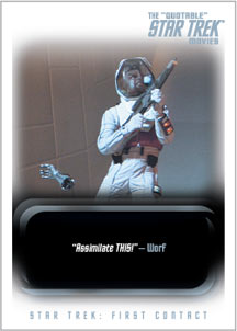 Quotable Star Trek Movies P1 Promo Card