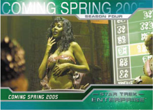 Star Trek Enterprise Season 4 P1 Promo Card