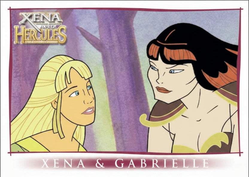 2005 Rittenhouse Xena & Hercules The Animated Adventures P2 Promo Card