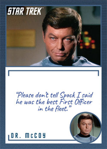 Star Trek TOS Archives & Inscriptions Trading Card Binder Album with P3 Promo