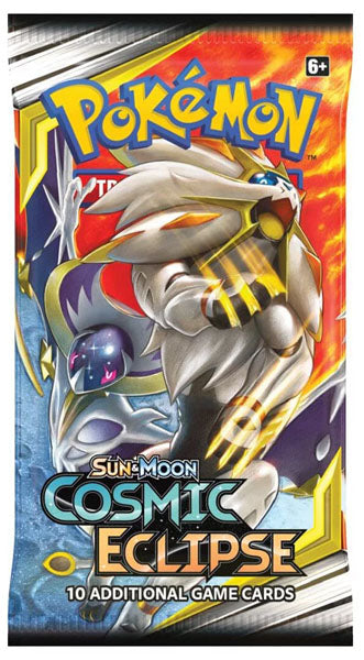 Pokemon Sun & Moon Cosmic Eclipse Factory Sealed Booster Pack