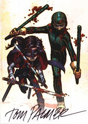 Kick Ass Autograph Card by Tom Palmer Ver. 3 Black Ink
