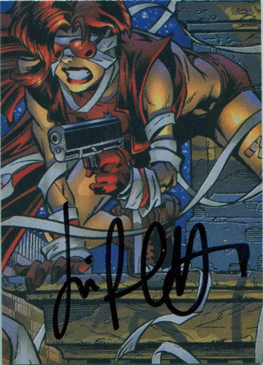 Painkiller Jane 5finity JAM 2011 Autograph Card by Jimmy Palmiotti