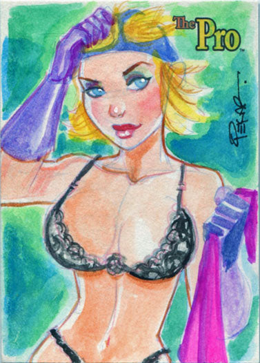 DH 2017 5finity The Pro Sketch Card by Joe Pekar