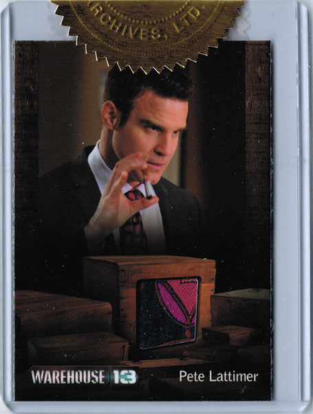 Warehouse 13 Season 4 Costume Card Eddie McClintock as Pete #110/150