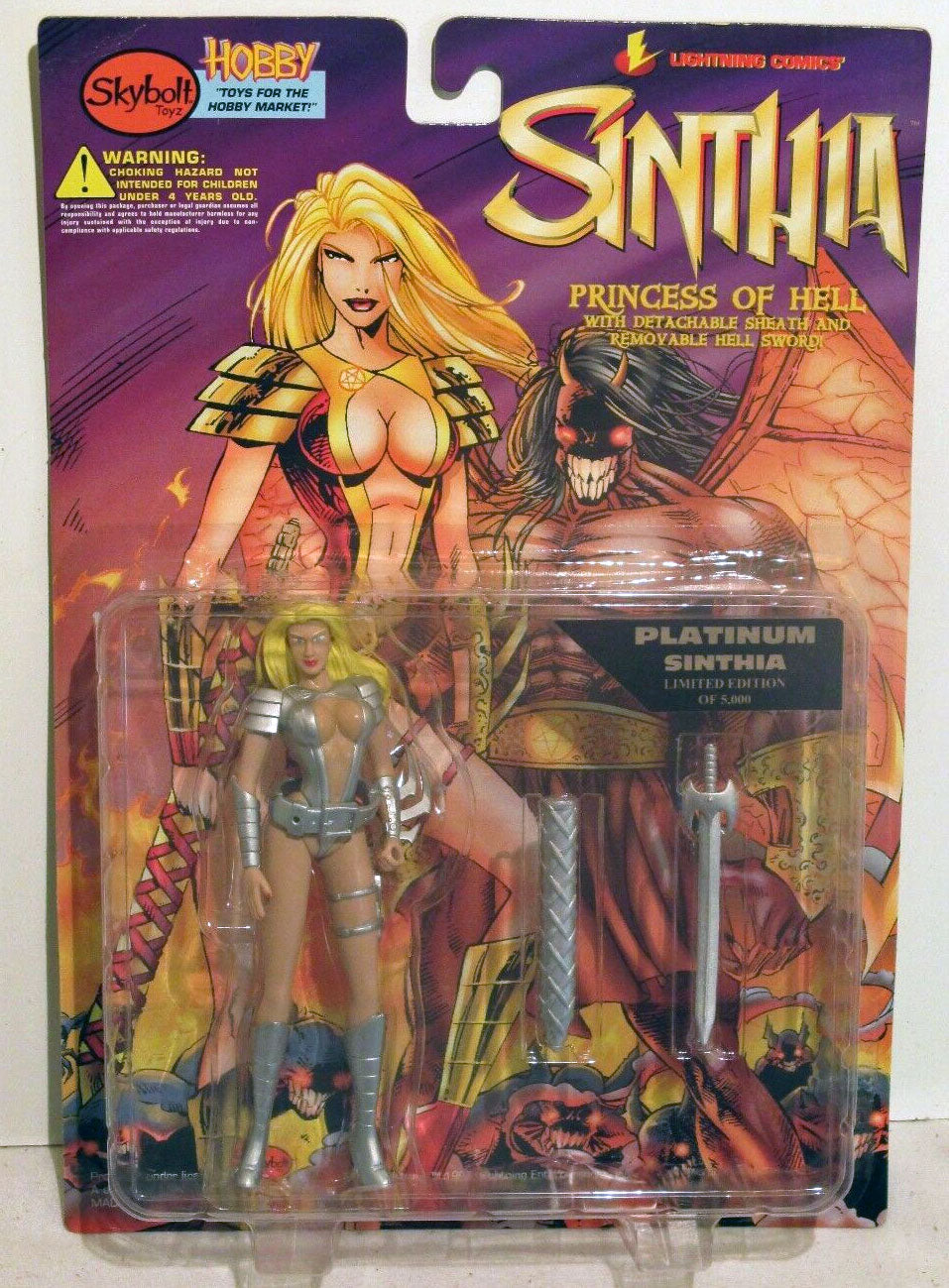 Skybolt Toyz Sinthia Limited Platinum Edition Action Figure