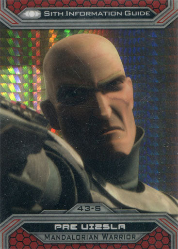 Star Wars Chrome Perspectives Prism Refractor 43-S Parallel Base Card 037/199