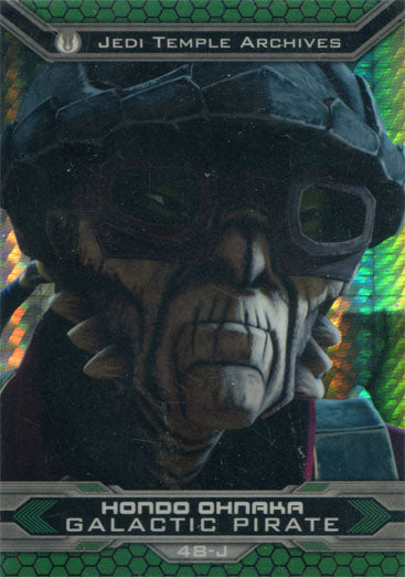 Star Wars Chrome Perspectives Prism Refractor 48-J Parallel Base Card 083/199